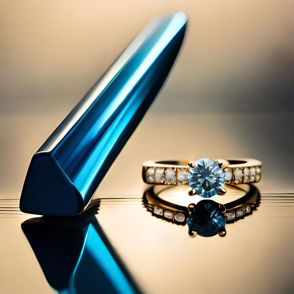 How to budget for a blue diamond ring