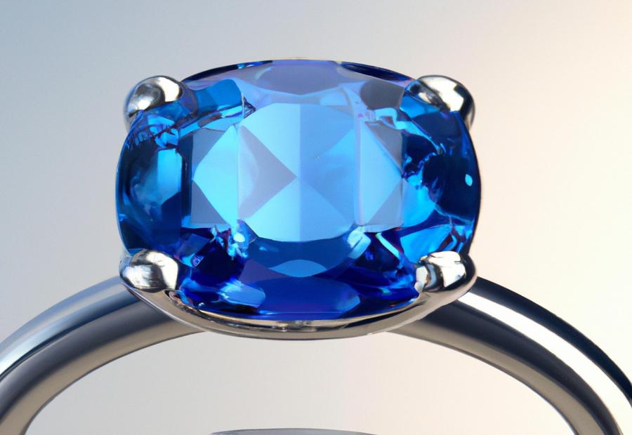 Conclusion: Bezel Setting in Blue Diamond Rings is a Unique and Secure Choice 